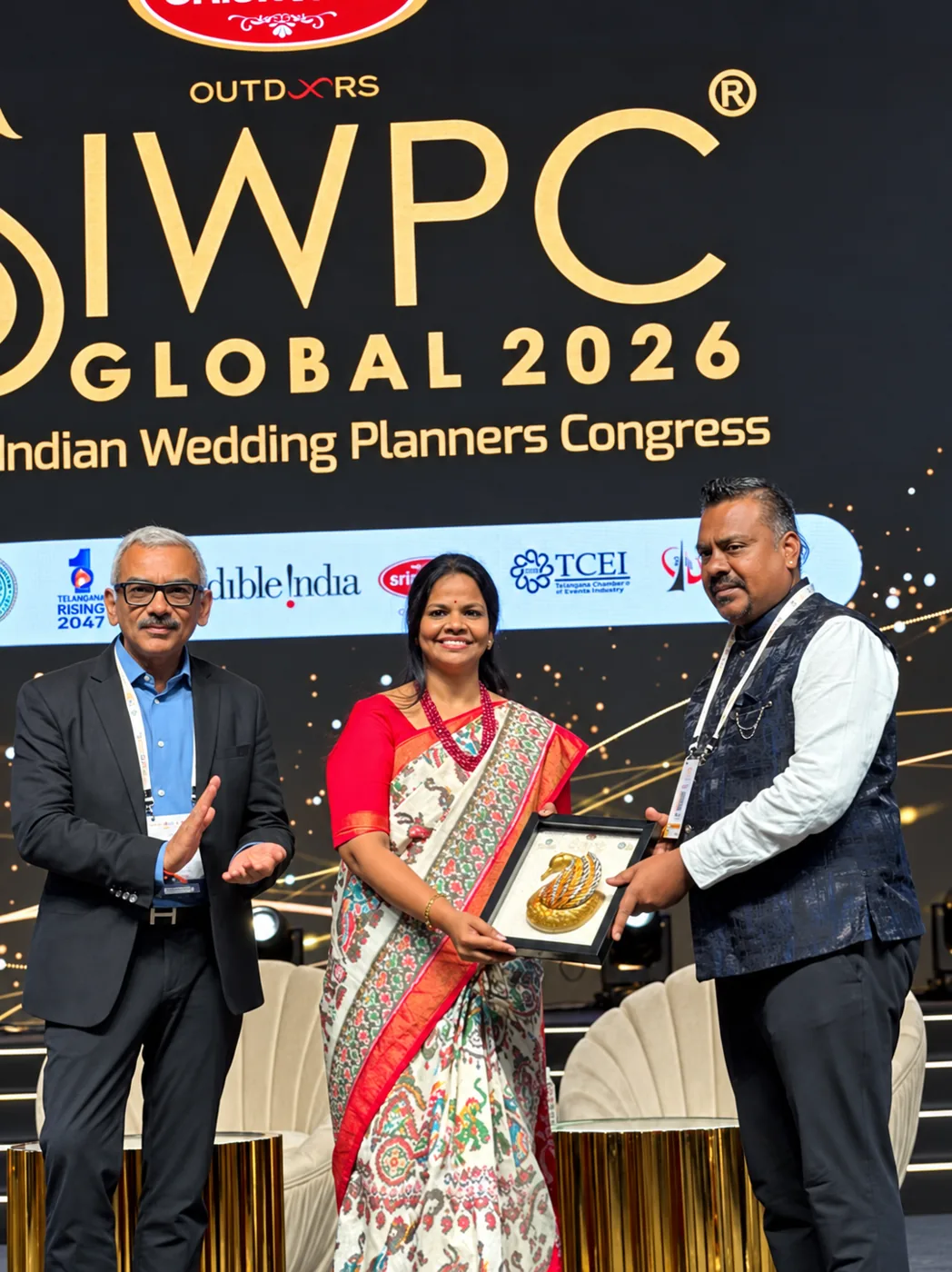 La Grandè Events felicitated at SiWPC Global 2026 – South Indian Wedding Planners Congress